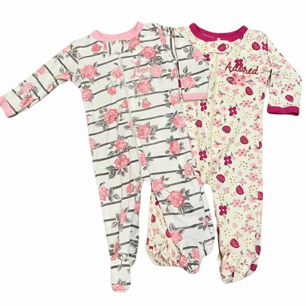 𝅺NWT Bundle Floral Sleepers